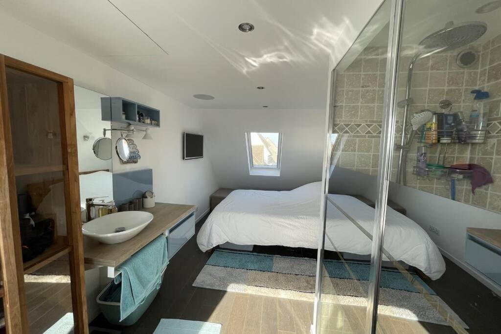 شقة Duplex Avec Jacuzzi Vue Imprenable Sur La Baie De ويسانت المظهر الخارجي الصورة